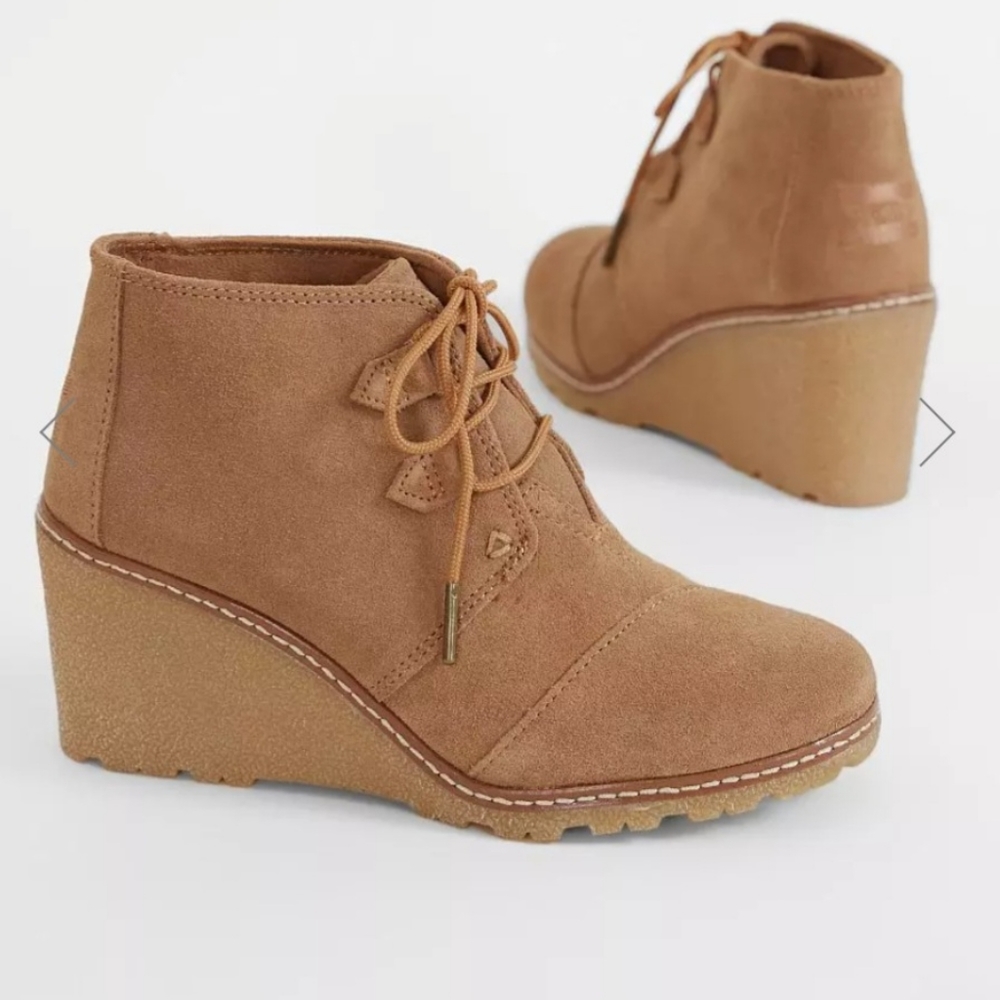 Toms Desert Boot Wedge